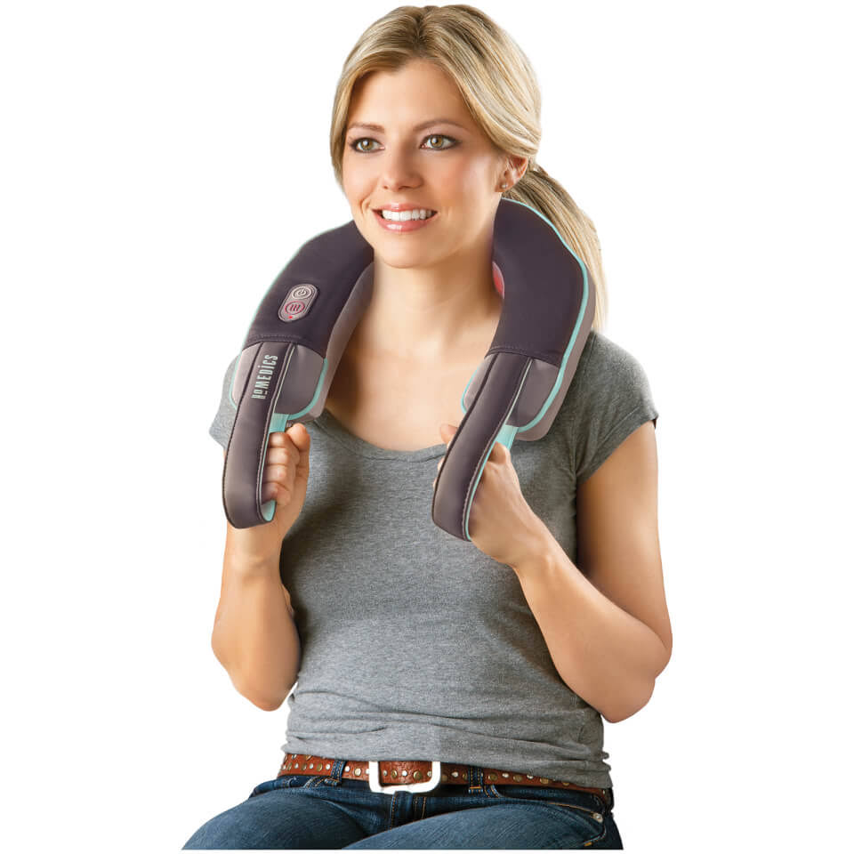 Black Neck and Shoulder Massager with Heat F274717