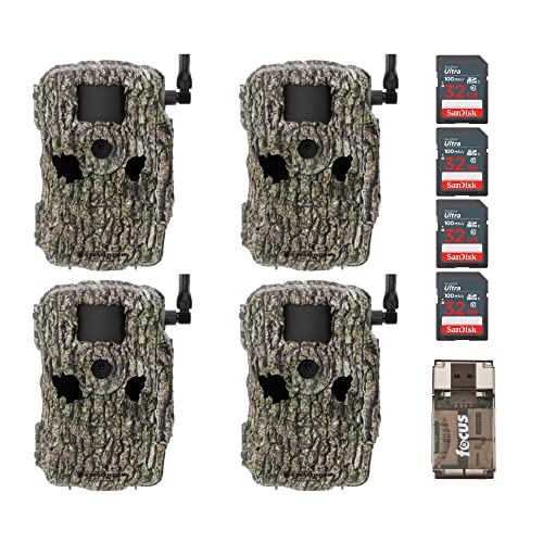Treebark Camo 36MP 1080P Cellular Trail Camera with 32 GB SD Card and Card Reader (2-Pack) P1091