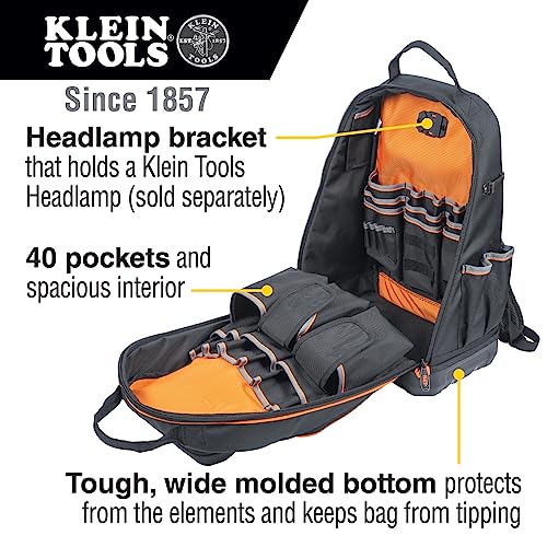 Heavy Duty Tool Backpack with 39 Pockets C575187