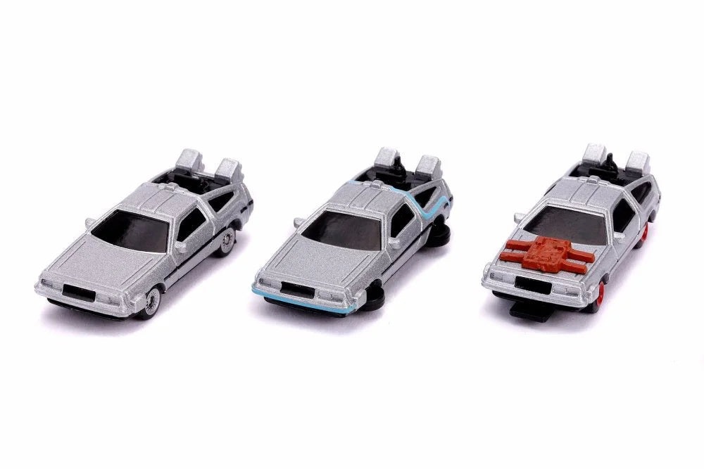 Gray 3-Pack Diecast Model Toy Car D6947