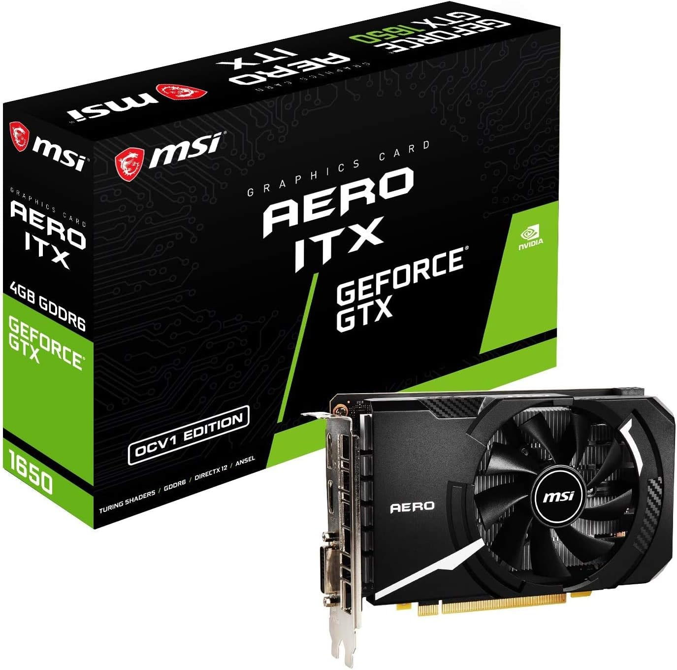 4GB GDRR6 GTX 1650 Graphics Card H6627