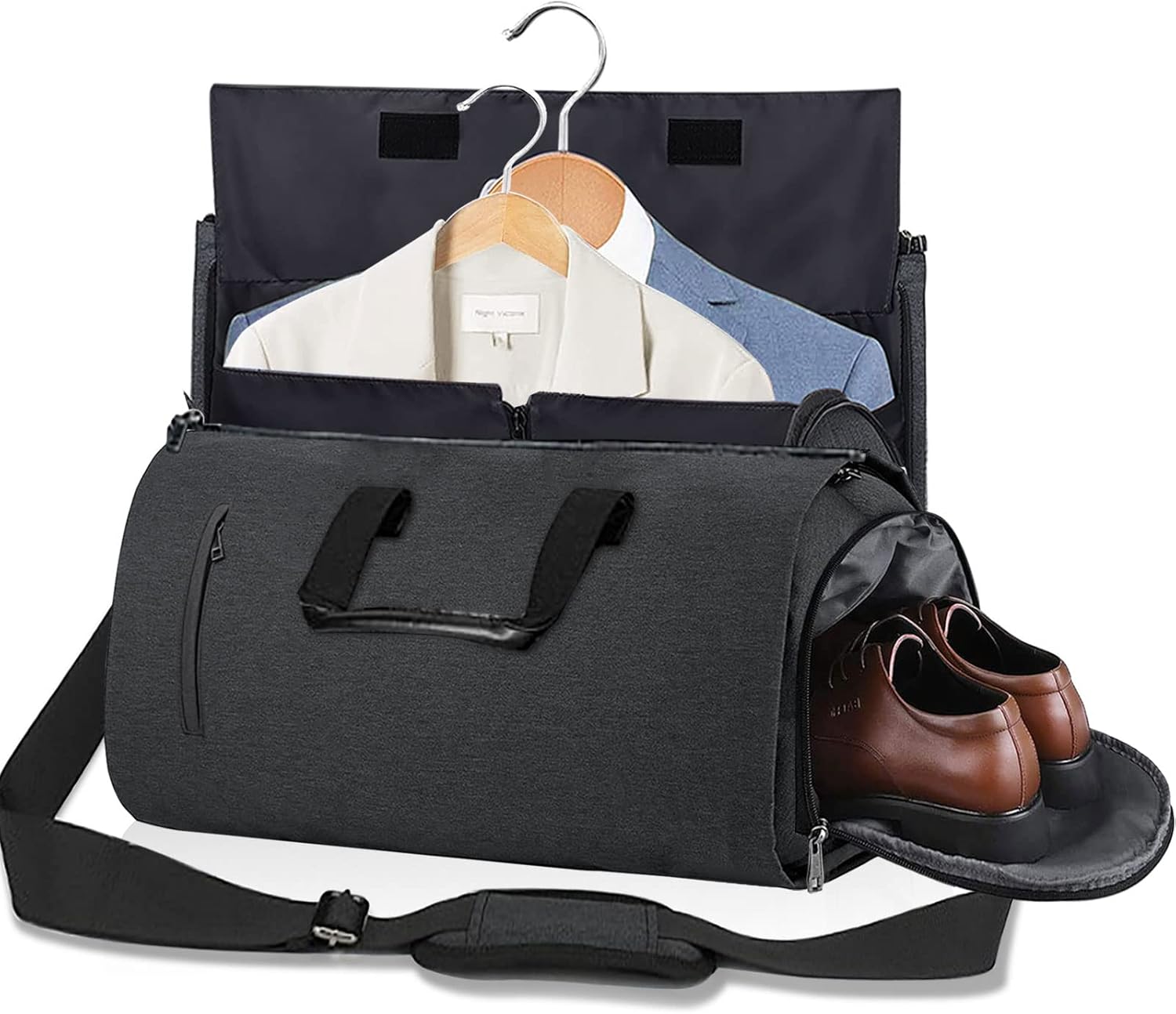 Convertible Garment Duffel Bag with Shoe Compartment C6583