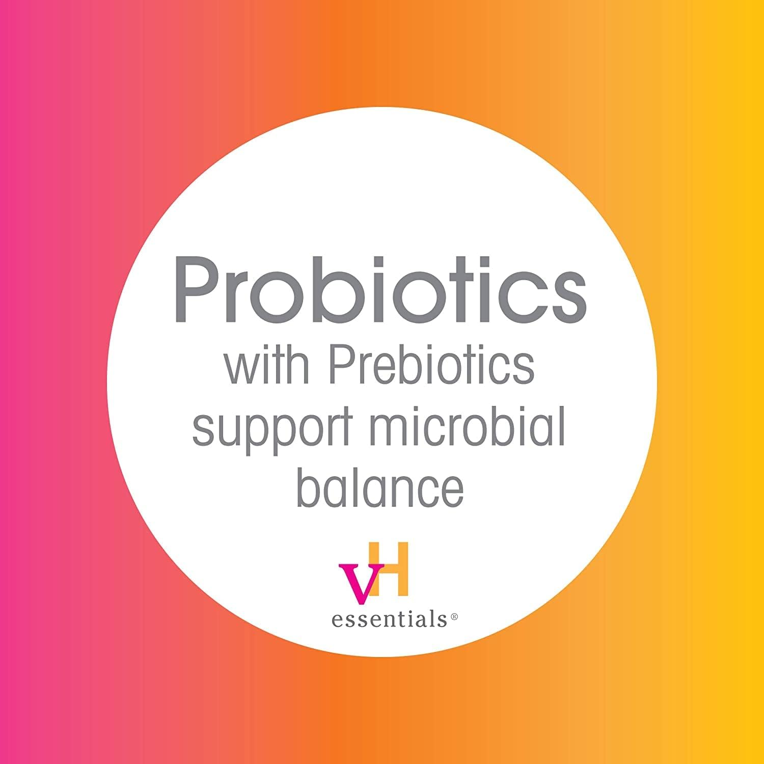 120 Capsules Probiotics with Prebiotics and Cranberry Supplement C698073