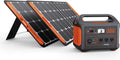 Solar Generator 1000 with 2X 100W Solar Panels and 1000W AC Outlets G309