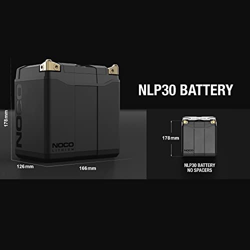 12V Lithium Powersport Battery Group 30 8Ah A124727