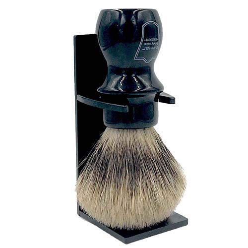 Ivory Shaving Brush with Stand F7643