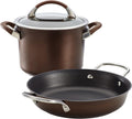 3-Piece Hard-Anodized Nonstick Cookware Set G10325