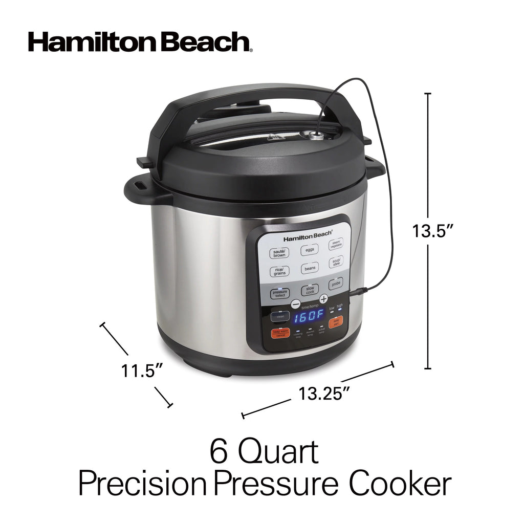 6 Quart Pressure Cooker H8969
