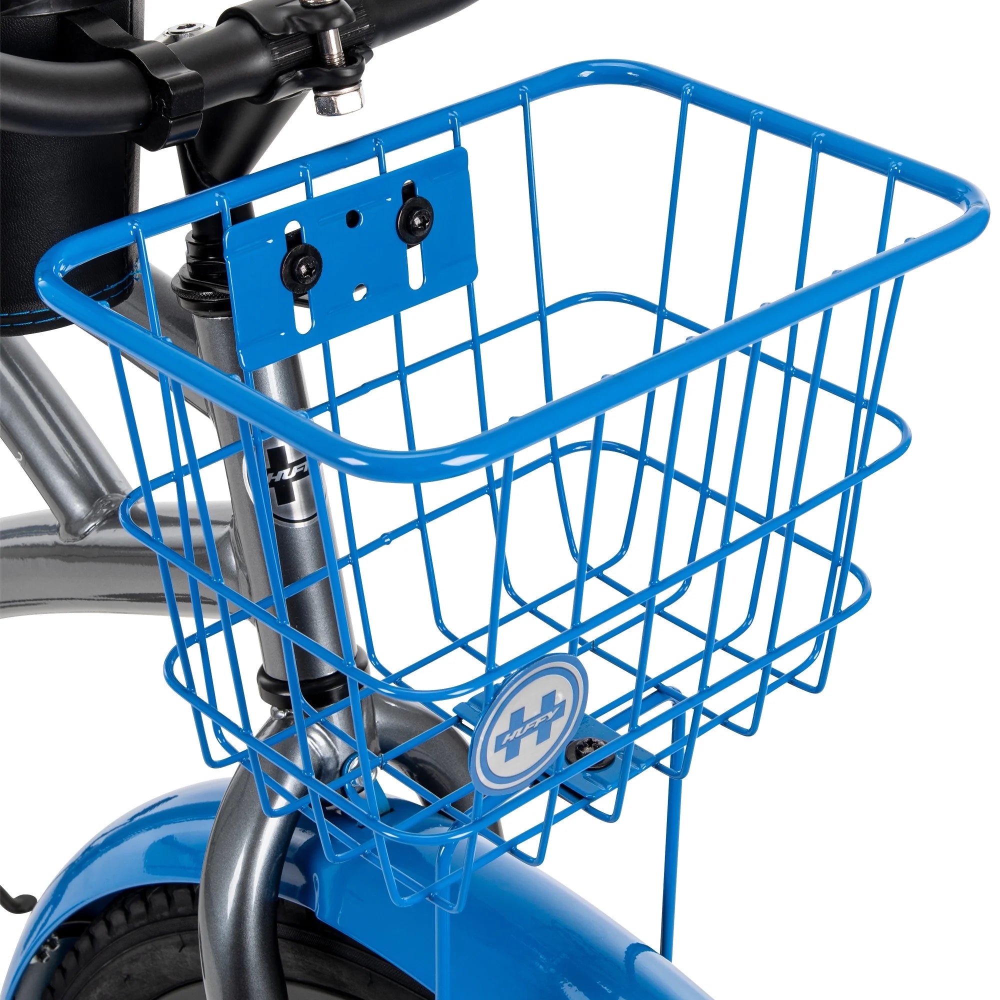 Gray and Blue 26-In. Cruiser Bicycle Z1429