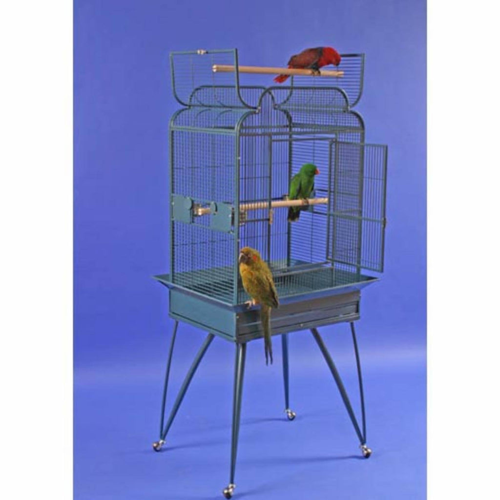 Large Victorian Dome Top Bird Cage Sandstone Y392293