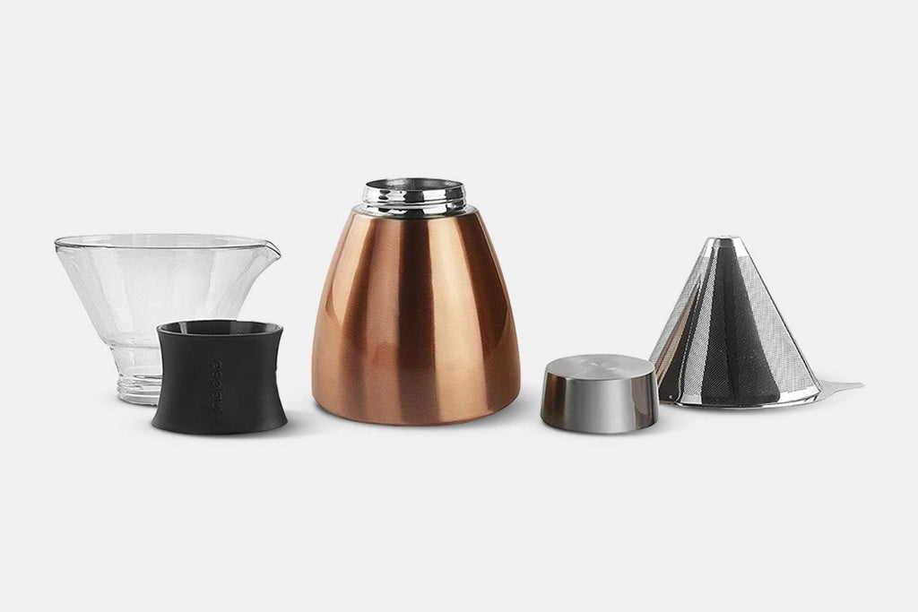 Black Pour-Over Insulated Coffee Maker H826