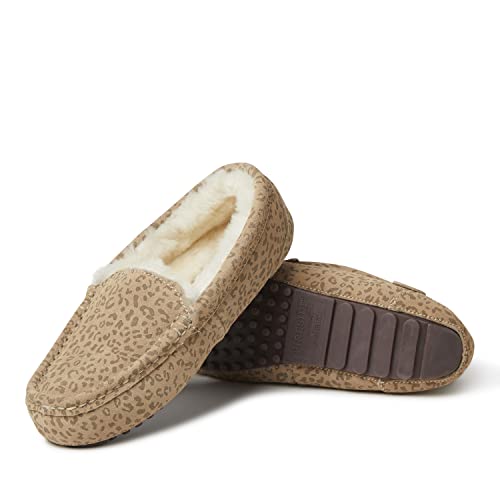 Genuine Shearling Indoor/Outdoor Moccasin Slipper W527