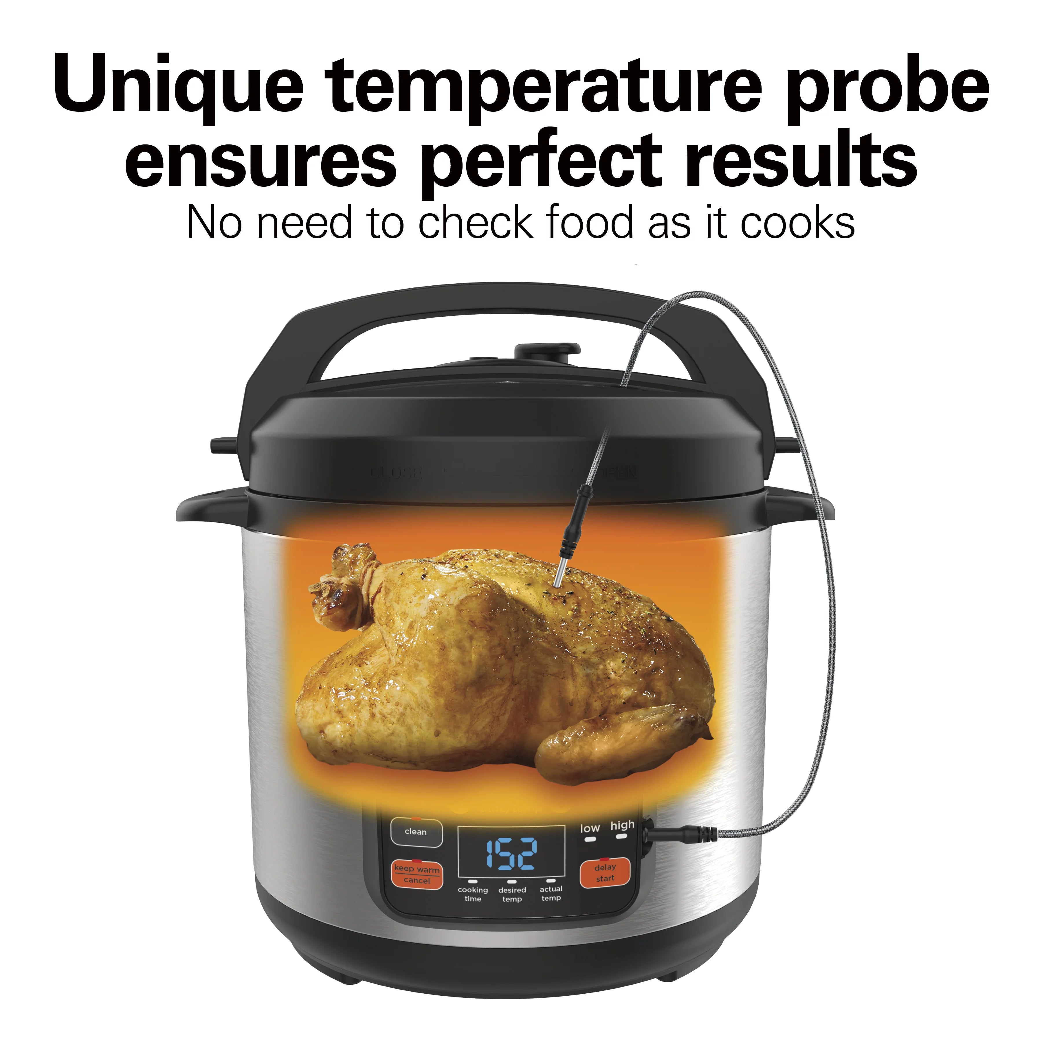 6 Quart Pressure Cooker H8969