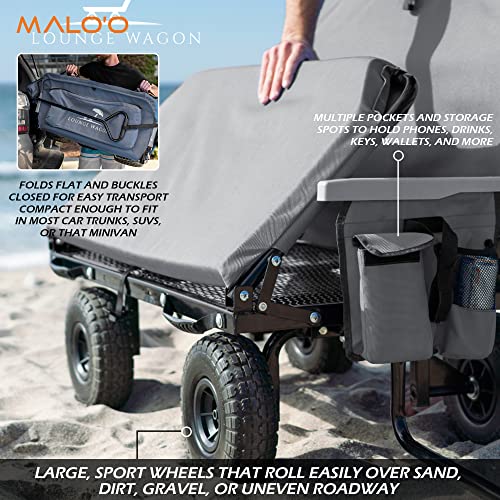 3-in1 Wagon Cart with Cargo Net H1457