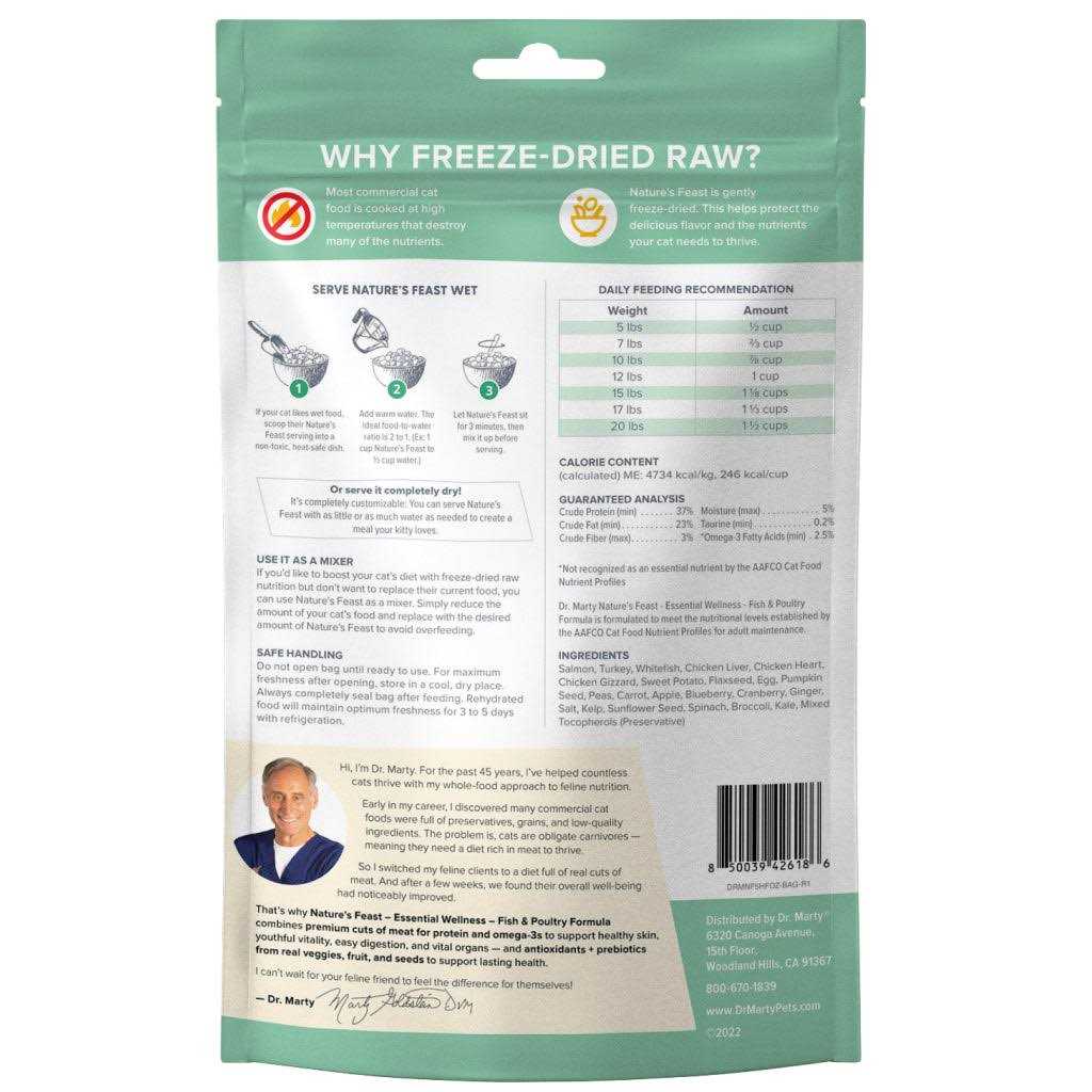 Freeze Dried Raw Cat Food Z9403