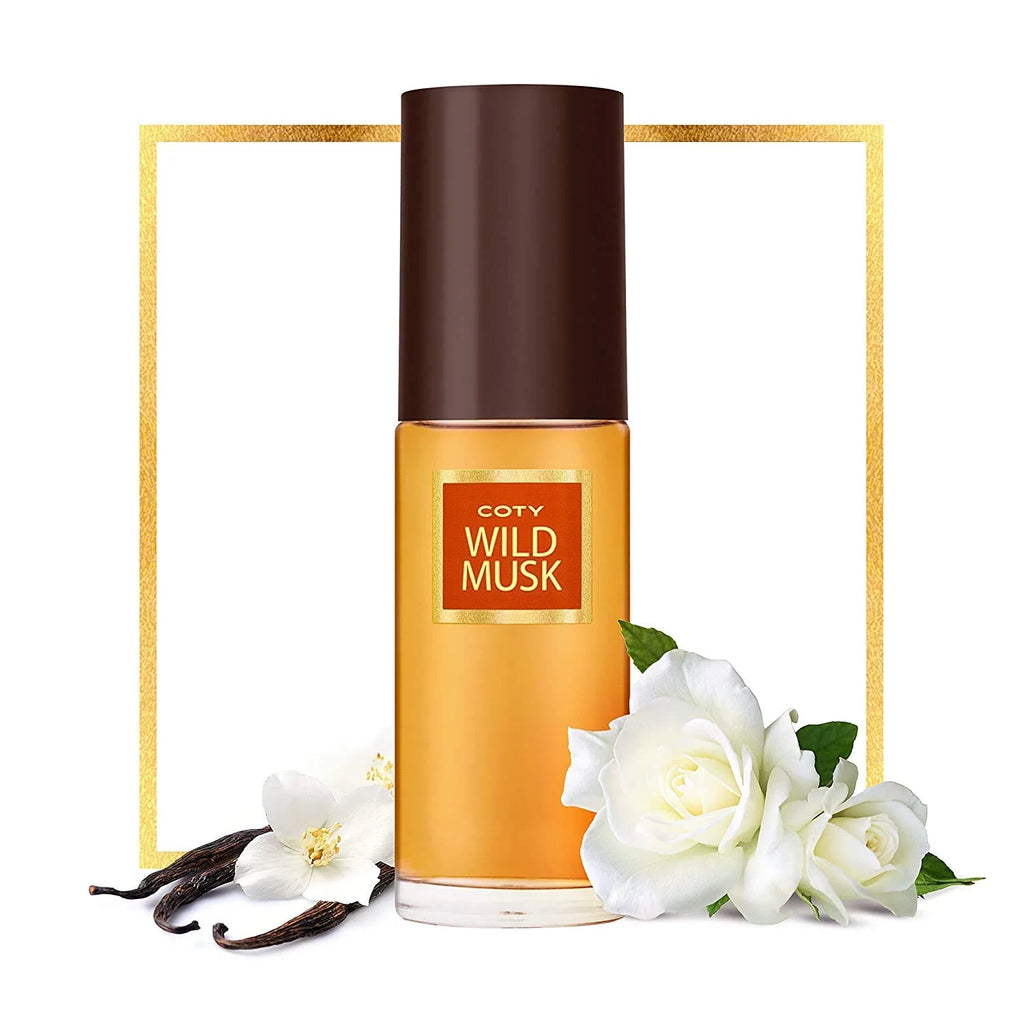Coty Wild Musk Cologne Spray 1.5 oz T4658