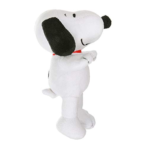 12 Inch White Fabric Plush Squeaker Dog Toy Q56295