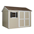 10 ft. x 8 ft. Wood Storage Shed M8547