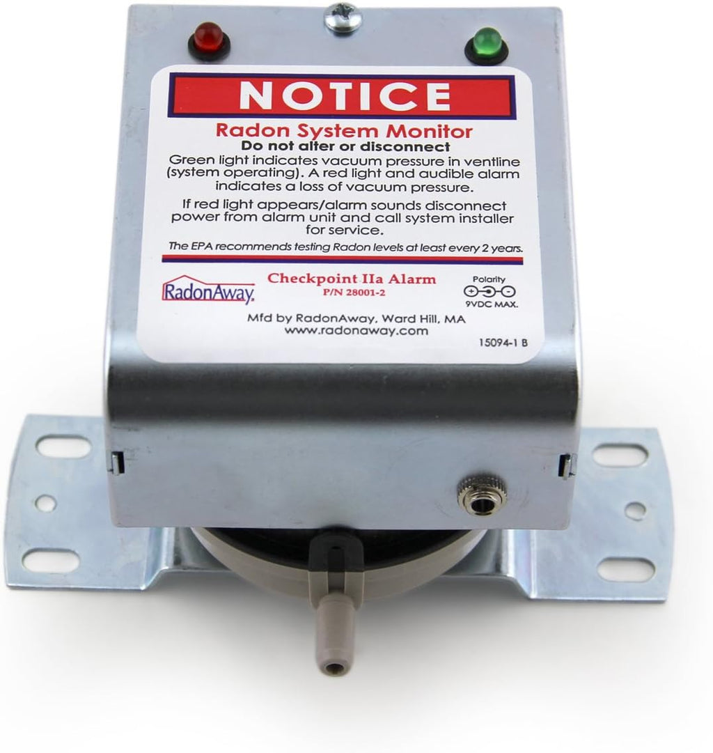 Radon System Alarm T75926