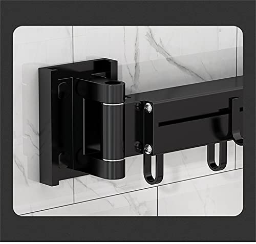 Aluminium Folding Retractable Wall Mounted Clothes Drying Rack S798294