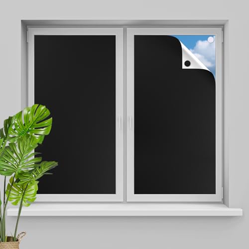 Gray-Silver 100% Blackout Window Blinds A326637