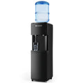 5 Gallon Hot Cold Water Dispenser Top Loading with Child Safety Lock Black D942544