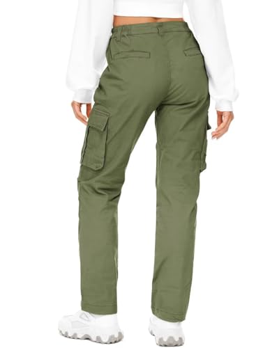 Relaxed Fit Cargo Pants with Zipper Pockets L98534