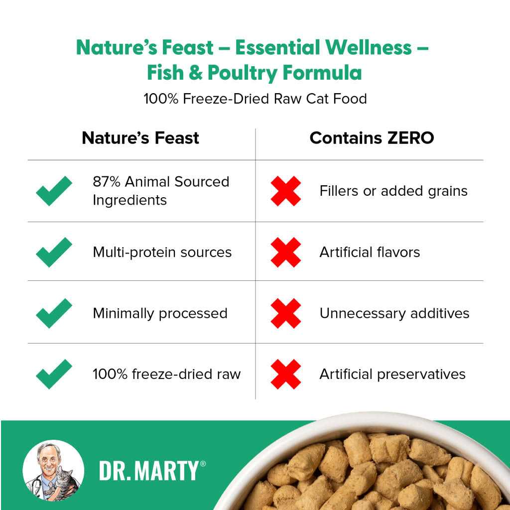 Freeze Dried Raw Cat Food Z9403