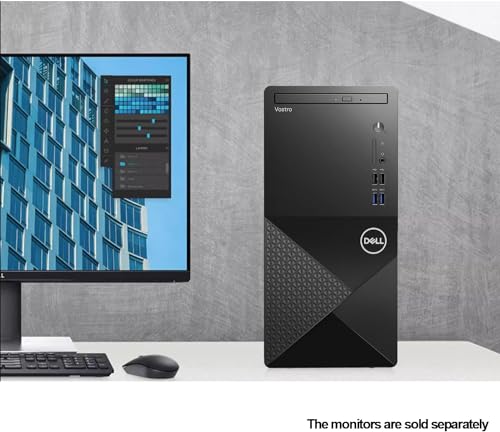 12th Gen Intel Core i3-12100 16GB RAM 256GB SSD + 1TB HDD WiFi 6 DVD-RW HDMI Display Port Windows 11 Pro Desktop Computer R132