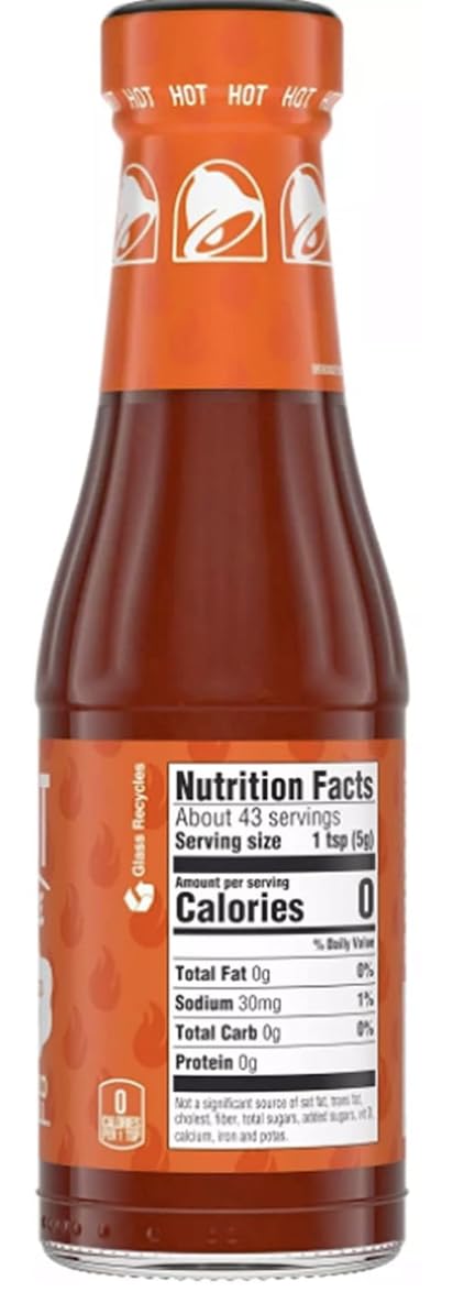 7.5 oz Hot Sauce Bottle (2-Pack) Y397