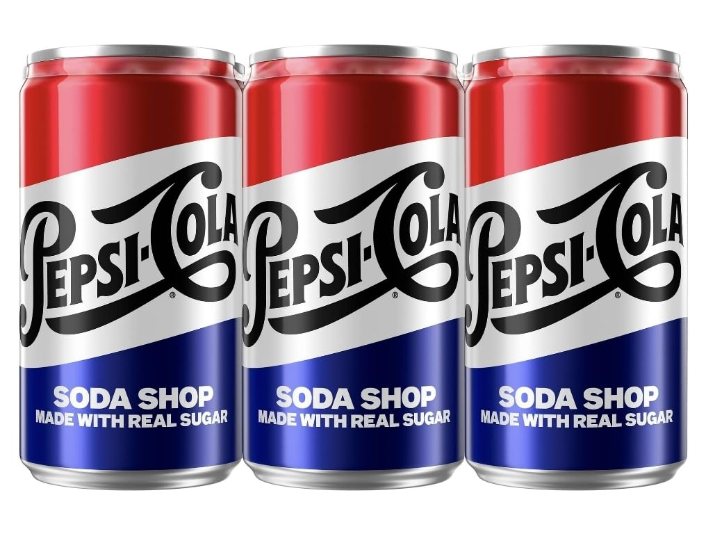 24 Mini Cans Variety Soda, 4 flavors, 7.5 Fl Oz L704612