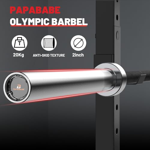 2-inch 45lb Olympic Barbell with Knurled Grip S80080