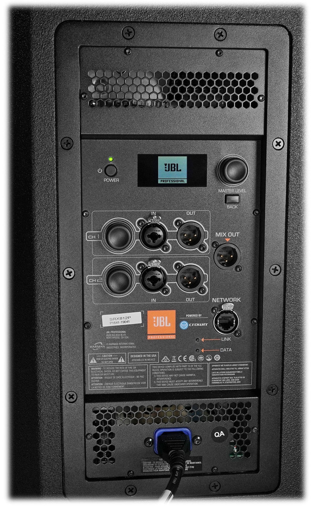 12" 2000 Watt Powered 2-Way DJ PA Speakers I11276