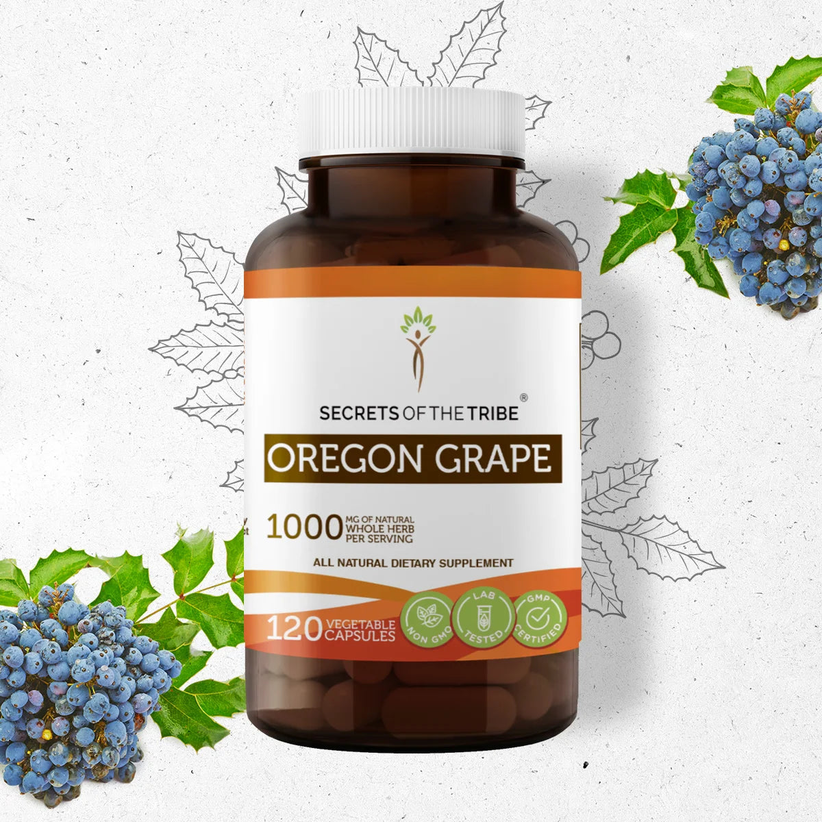 Oregon Grape 120 Capsules 500 mg Z17045