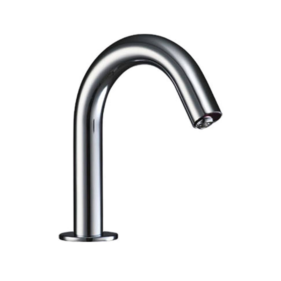 Polished Chrome Deck Mount Single Hole Electronic Faucet W741