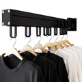 Aluminium Folding Retractable Wall Mounted Clothes Drying Rack S798294
