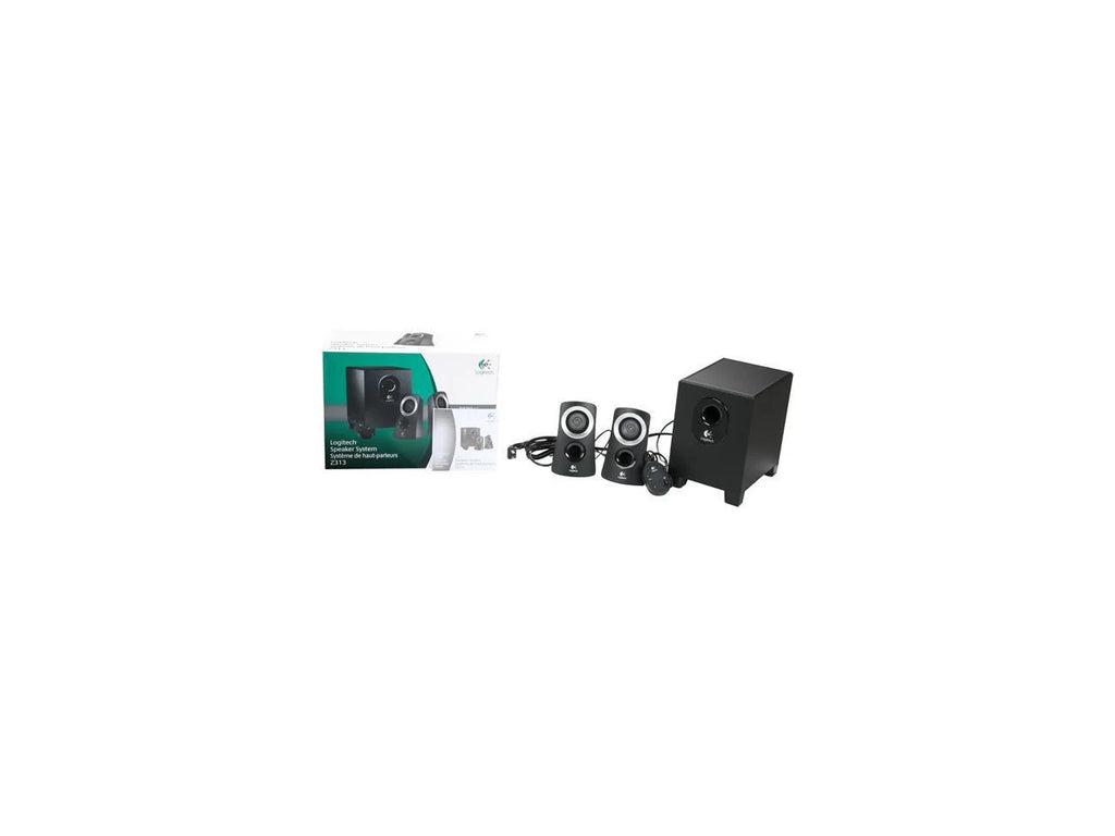 Black 2.1 Multimedia Speaker System with Subwoofer F583191