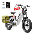 52V 60Ah 20" Fat Tire Full Suspension Electric Bike Q8396