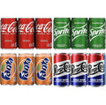 24 Mini Cans Variety Soda, 4 flavors, 7.5 Fl Oz L704612