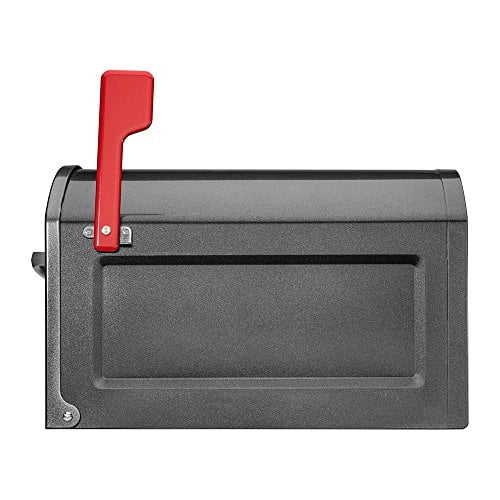 12 x 14 x 18.3 in. Galvanized Steel Post Mounted Mailbox A10072