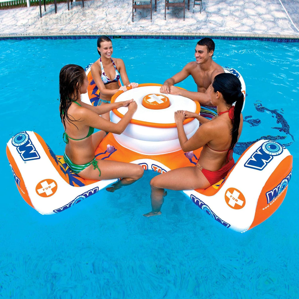 Inflatable Table Floating Island Pool Float L4416