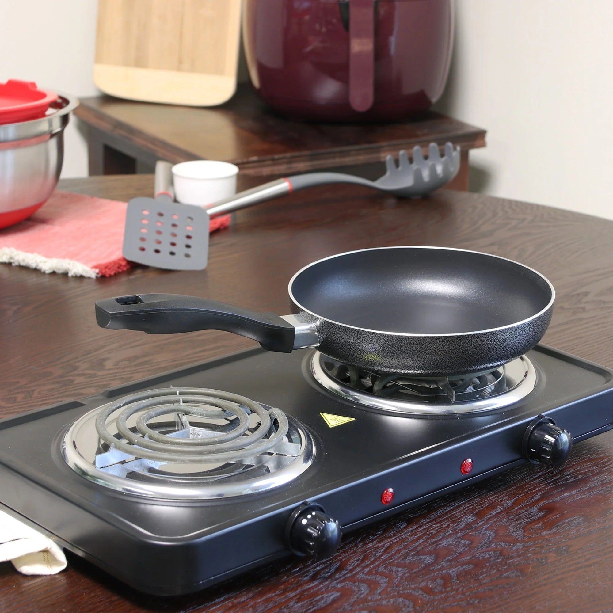 8 inch Charcoal Grey Frying Pan X982