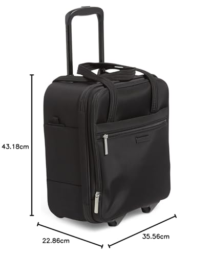 Black Softside Underseat Rolling Work Bag H63284