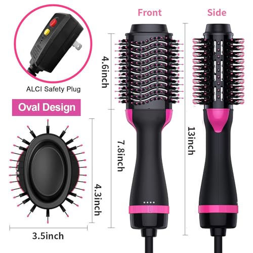 4 in 1 Hair Dryer and Styler with Ceramic Titanium Barrel O231742