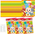 24 Cocomelon Plastic Party Favor Bags P57809