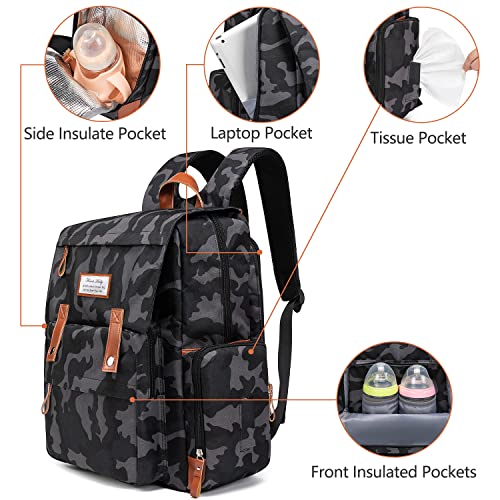 Pink Diaper Bag Backpack O85816