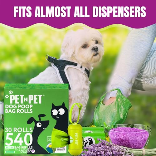 270 Counts Unscented Plant Based Dog Poop Bags I3721