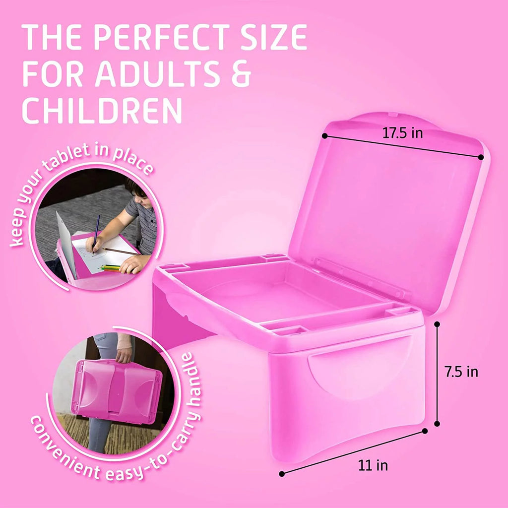 Pink Folding Lap Desk J9333