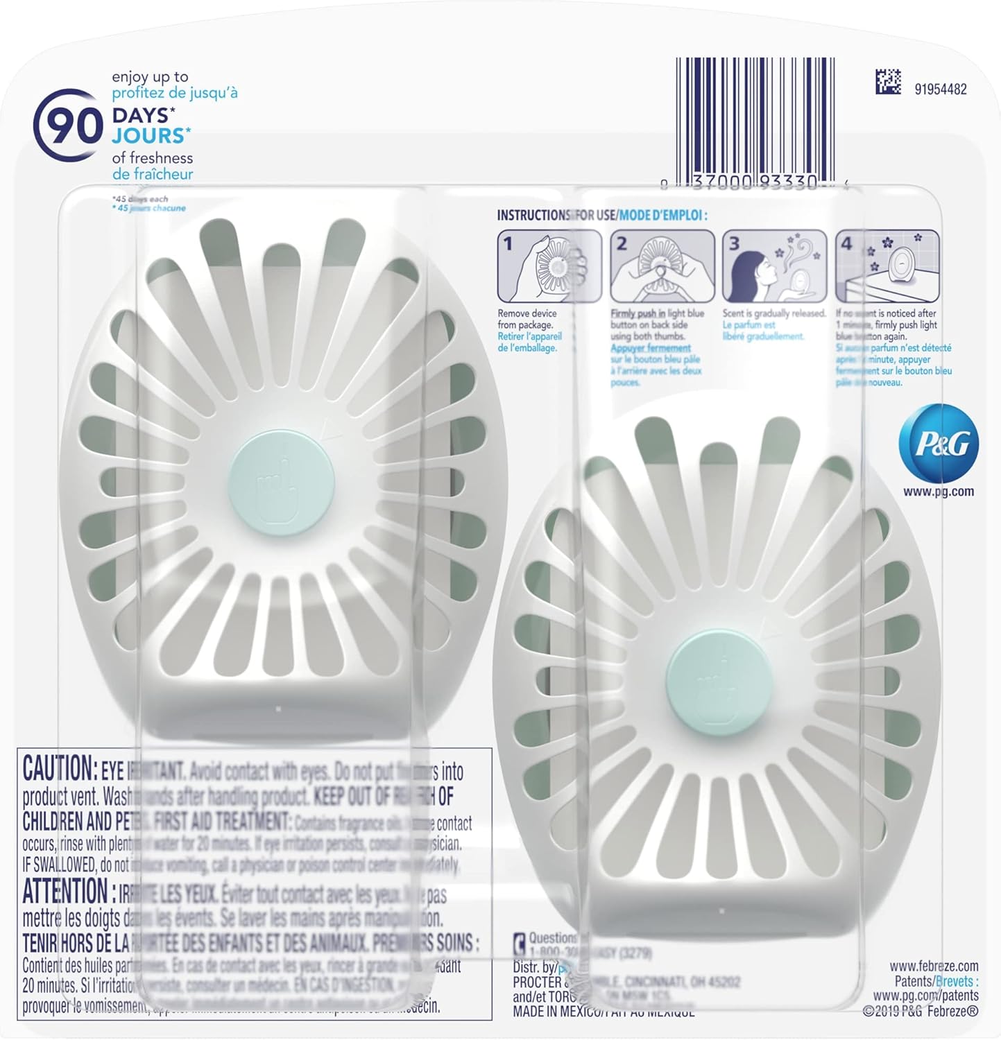 0.5 Oz Pack Of 2 Air Fresheners I7462