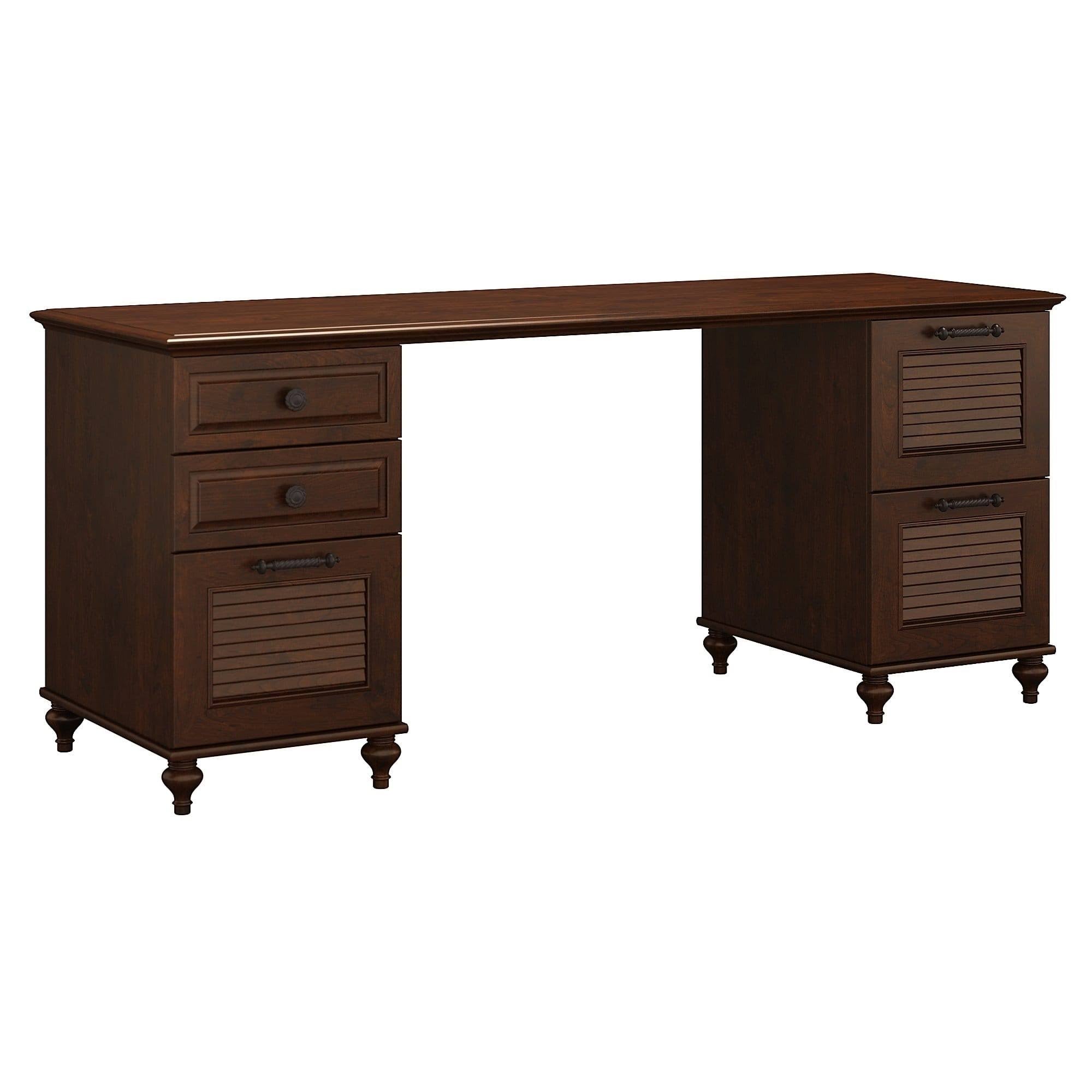 Coastal Cherry Double Pedestal Desk A283